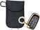 Digital Forensic Evidence U.S. Vet Business - Premium Quiet Seal Suede Universal Vehicle Anti-Theft Suede Faraday Case (X2 ShieldingCarabiner (Frosted Stone