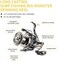 HAUT TON Spinning Reel 8000/9000/10000/12000/14000,171BB Graphite Frame Surf Fishing Reels,4.8:1 Gear Ratio 55lbs Max Drag InshoreOffshore Saltwater Fish