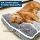 WINDRACING Dog Bed for Small Dogs, Dog Mattress with Pillow for Crate Kennel, Sofa Dog Bed, Super Soft pet Bed for Medium, Small Dogs Breeds,pet Bed Puppy Bed,bedsFurniture