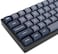 dagaladoo Womier Double Shot PBT keycaps,Apollo Custom Keyboard keycaps,Gray/Dark Blue keycaps 75 persent,ISA Profile Keycaps for MX Switches Mechanical Keyboard(189key,only keycaps