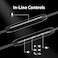 Avantree Resolve - 3.5mm Aux Wire Open Ear Earphones - MicrophoneVolume Control, Designed for Size S/M Ears, Compatible with Traditional Tablet PC Phones, Wired Headphones with Hook
