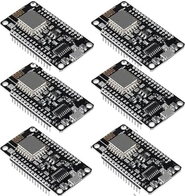 ديتاو، 6 قطع، ESP8266 NodeMCU LUA CH340، وحدة فلاش تسلسلية لاسلكية CP2102، سعة 4 ميجابايت، لوحة تطوير إنترنت واي فاي ESP-12E لأردوينو