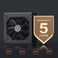 ARESGAME AGV Series 650W Power Supply, 80 Plus Bronze Certified, Non Modular Power Supply