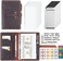 Robrasim Leather Binder Budget with Cash Envelopes, Handmade Leather A6 Binder for Money Saving Planner, Cash Envelopes for Budgeting, Money Organizer for Cash - Coffee