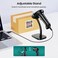 Anyeast Barcode Scanner with Stand, USB Wired Inventory 2D 1D QR Code Scanners for Computer POS Support Automatic Screen Scanning, Handheld CMOS Image Bar Code Reader for Warehouse Library Supermarket