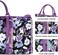 Ytonet Carry On Garment Bag for Women, Convertible Garment Bag for Travel with Shoe Pouch, Water Resistant Travel Duffel Bag, 2 in 1 Hanging Suitcase Suit Travel Bags Weekender Bag, Floral