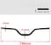 JFG RACING Sur Ron Handlebar,7075 Aluminum 7/8" 22MM and 31.8mm Dirt Bike Handle Bar Heightened for Sur Ron/Surron/Light Bee/X160/X260 Most of Bicycle Motorcycle Dirt Bike Motocross - Black