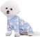 Miaododo Blue Puppy Christmas Dog Clothes Pajamas for Small Medium Dogs Girl Boy,Funny Pet Cat Dog Shirts Costume Sweaters Pjs Onesie Shirt,Doggie Onesies Cat Pet Outfit Frenchie Clothes