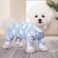 Miaododo Blue Puppy Christmas Dog Clothes Pajamas for Small Medium Dogs Girl Boy,Funny Pet Cat Dog Shirts Costume Sweaters Pjs Onesie Shirt,Doggie Onesies Cat Pet Outfit Frenchie Clothes