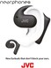 JVC Nearphones Open-Ear True Wireless Headphones with Dual Mic, Noise Reduction, Comfortable Fit, Sound Leakage Reduction, and Up to 17 Hours Battery Life