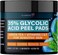 NUVADERMIS Exfoliating Facial Peel Pads 35% Glycolic Acid for Natural Skin Resurfacing, Blackheads, Dark Spots, and Acne - Sensitive Skin Safe - 60 Double-Side Pads