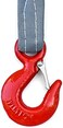 QWORK Two Leg Bridle Web Sling, 4.92Ft 4409lb Capacity Steel Sling