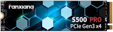 fanxiang S500 Pro 1TB NVMe SSD M.2 3500MB/s Gen3x4 2280 Internal Solid State Drives, SLC Cache 3D NAND TLC, Internal Data Storage for Laptop ang PC