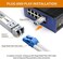 وحدة SaiLteL 10G جيجابت أحادية الوضع SFPLC، ألياف أحادية الوضع 1310 نانومتر، مدى يصل إلى 10 كيلومترات، DDM، جهاز إرسال واستقبال ألياف 10GBase-LR، متوافق مع Cisco وUbiquiti وMikrotik وNetgear وDlink وL