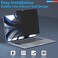 FILMEXT MacBook Air 13.6 inch Screen Protector Privacy M2 2022, Removable MacBook Air 13.6 Privacy Screen Shield for MacBook Air 13.6 M2 2022,Anti-Spy/Bubble Free/Easy On/Off