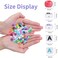QUEFE 2350pcs, 64 Colors, Pony Beads for Bracelet Making Kit, Rainbow Kandi Beads Friendship Bracelet Kit, Letter Beads and Elastic Strings for Bracelet Necklace Making, Craft Gifts Set for Girls