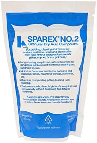 Rosenthal Collection Sparex NO.2 Granular Dry Acid Pickling Compound (10 OZ