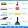 NEWISHTOOL Car Wrap Tools Window Tint Film Application Kit Includes Waist Tool Bag Wristband Pouch Vinyl Wrap Magnets PPF Squeegee Tools for Glass Film, Car WrappingPaint Protection Film Installing
