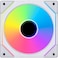 Lian Li UNI Fan SL-INF 120 RGB Infinity Mirror ARGB Fan 120mm White 3-Pack Controller