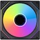 Lian Li UNI Fan SL-INF 120 RGB Infinity Mirror ARGB Fan, 120mm, Black, 61.3 CFM, Desktop, Server, Laptop