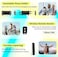 Sensyne 64" Phone Tripod Stand,Selfie Stick Tripod Extendable for Phone,Camera and iPad with Wireless Remote and Phone Holder, Aluminum Tripod Stand for Video Recording/Selfies/Live Stream