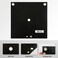 FLASLD Welding BlanketHeat Shield Mat for Soldering Copper Pipe, 12''x12'' Flame Protector Pad Plumbing Hole Propane Torch (1 Pack