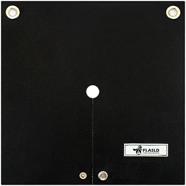 FLASLD Welding BlanketHeat Shield Mat for Soldering Copper Pipe, 12''x12'' Flame Protector Pad Plumbing Hole Propane Torch (1 Pack