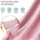 OWLOWLA Newborn Swaddle Set Stretch Wrap Swaddle Receiving Blanket for Baby Boy Girl(Blush-rm
