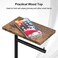 OYEAL Toilet Paper Holder Stand with Shelf Toilet Paper Roll Holder with Reserve Free Standing TP Holder Rustic Toilet Paper Stand with Shelf for Bathroom Holds Wipe, Mobile Phone, Mega Rolls, Rustic