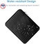جراب حماية فاخر مقاوم للماء من ProElife لجهاز Apple Magic Trackpad 3 / Magic Trackpad 2، غطاء متين لحماية لوحة اللمس مع جيب لكابل الشاحن (أسود)