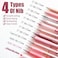 Four Candies 12Pack Pastel Gel Ink Pen Set, Cute Note Taking 0.5mm Fine Point Retractable 11 Pack Black Ink Pens with 1Pack Highlighter Writing, School, Office (Pink