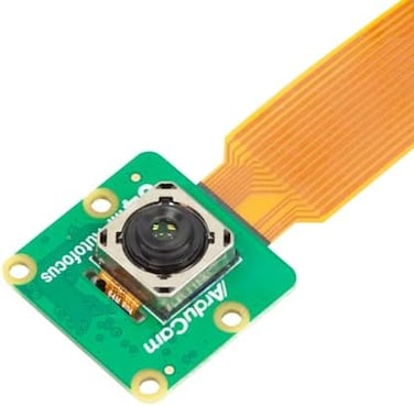 وحدة كاميرا Arducam Hawkeye فائقة الدقة بدقة 64 ميجابكسل مع ضبط تلقائي للصورة، متوافقة مع Raspberry Pi 5/4B/3B/3B/2B/A/Zero/W/Zero WH