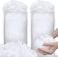 TURNMEON Fake Snow Decorations, 60 Sqft Fiber Fluffy Christmas Artificial Snow Cotton for Indoor Home Christmas Decor Village Tree Winter Mantle Displays Fake Snow for Winter Christmas Tree Holiday (2