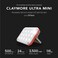 CLAYMORE Ultra Mini (Black- Outdoor Rechargeable LED Light for Camping, Tent, Backpacking, Emergency and Industrial Use. Waterproof, Portable Lantern with USB-C, Up to 24 Hours Battery Life.
