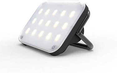 CLAYMORE Ultra Mini (Black- Outdoor Rechargeable LED Light for Camping, Tent, Backpacking, Emergency and Industrial Use. Waterproof, Portable Lantern with USB-C, Up to 24 Hours Battery Life.