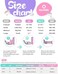 SULIFEEL Rainbow Unicorn 4 Size Adjustable Light up Roller Skates for Girls Boys for Kids