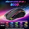 ماوس ألعاب Redragon، ماوس لاسلكي للألعاب بإضاءة خلفية RGB، دقة 8000 نقطة في البوصة، ماوس ألعاب للكمبيوتر مزود بزر إطلاق نار، ماوس قابل للبرمجة لتحرير الماكرو، 70 ساعة لأنظمة ويندوز/ماك، قابل لإعادة ال