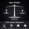 Faxins Clip on Flashlight, Running Light for Runners Rechargeable Safety Lights for Walking at Night Hands Free Flashlight Portable LED Work Light Warning Flashing Camping Hiking Walking Dog Black