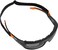 Klein Tools 60471 Safety Glasses, ANSI Z87.1Pro Full Frame Gasket Safety Glasses, Gray Lens, UV Protection, Anti-Fog, Scratch Resistant