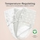 KeaBabies 3-Pack Baby Swaddle Sleep Sacks with Zipper - Newborn Swaddle Sack, Baby Swaddles Sleep Sack 0-3 Months, Wearable Blanket Baby, Baby Swaddle Blanket Wrap, Swaddle Sack, Easy Change Swaddle (