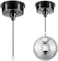 Tuanse 6RPM Rotating Disco Ball Mount Electric Motor with Lights 4 Colors for 6 8 12 Inch Disco Ball (Not Included2 Mode for Christmas Party Djs Bands Pubs Weddings Night Clubs(Plug Style