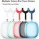 MOLOPPO Case Cover for AirPods Max Headphones, Clear Soft TPU Skin Anti-Scratch, Transparent Accessories Ultra Protective Cover for Apple AirPods Max (2024/2020, Clear