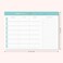 Sweetzer &amp; Orange SweetzerOrange Weekly Meal Planner and Grocery List Magnetic Notepad. Teal 10x7&rdquo; Meal Planning Pad with Tear Off Shopping List. Plan Weekly Menu Food for Weight Loss or Dinner List f