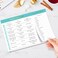 Sweetzer &amp; Orange SweetzerOrange Weekly Meal Planner and Grocery List Magnetic Notepad. Teal 10x7&rdquo; Meal Planning Pad with Tear Off Shopping List. Plan Weekly Menu Food for Weight Loss or Dinner List f