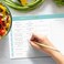 Sweetzer &amp; Orange SweetzerOrange Weekly Meal Planner and Grocery List Magnetic Notepad. Teal 10x7&rdquo; Meal Planning Pad with Tear Off Shopping List. Plan Weekly Menu Food for Weight Loss or Dinner List f