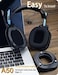 defean A50 Gen 3 Mod Kit - Replacement Earpads and Headband Compatible with Astro A50 Gen 3 Headset,Ear Cushions, Upgrade High-Density Noise Cancelling Foam, Added Thickness (Black Breathable Fabric