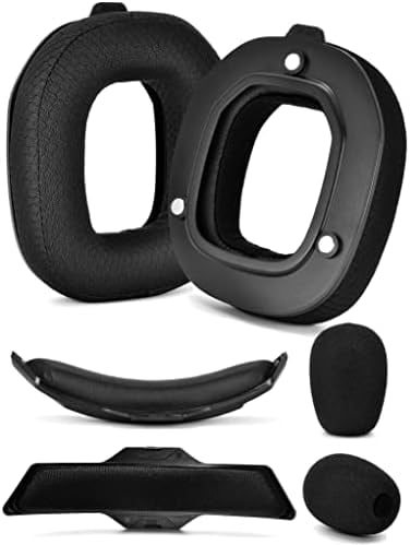 defean A50 Gen 3 Mod Kit - Replacement Earpads and Headband Compatible with Astro A50 Gen 3 Headset,Ear Cushions, Upgrade High-Density Noise Cancelling Foam, Added Thickness (Black Breathable Fabric