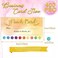 Fumete 400 Pieces Watercolor Reward Punch Cards 3.5 x 2 Inch, Incentive Loyalty Reward Card Behavior Chart for Classroom Home School Supplies Students Teachers Kids Motivation, 8 Colors (10 Punches