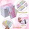 Fumete 400 Pieces Watercolor Reward Punch Cards 3.5 x 2 Inch, Incentive Loyalty Reward Card Behavior Chart for Classroom Home School Supplies Students Teachers Kids Motivation, 8 Colors (10 Punches