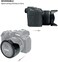 JJC Lens Hood for Canon RF 24mm F1.8 MARCRO is STM Lens on EOS R7 R6 R5 RP R Camera, Reversible Lens Shade Replace Canon EW-65C Lens Hood, Compatible with 43mm Filters and 43mm Lens Cap